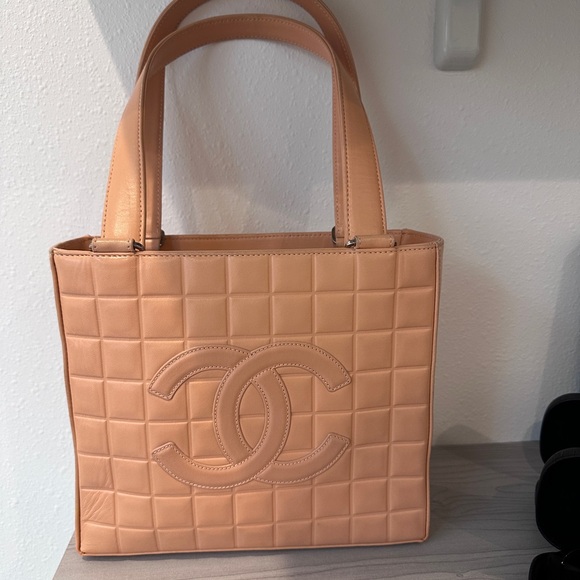 CHANEL Handbags - Chanel Choco Bar CC logo